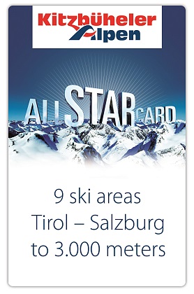 Keycard Kitzbüheler Alpen AllStarCard_DE